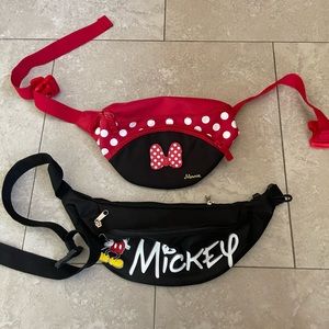 mickey minnie fanny pack